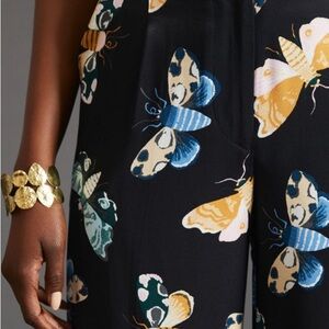 Anthropologie butterfly pants. 8 petite